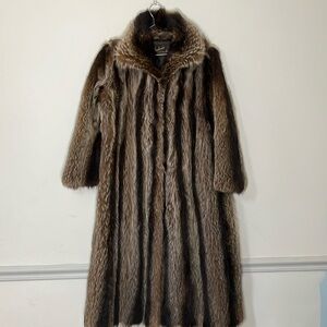 Raccoon Fur Coat Alaskan Custom Built Furs Kansas City Missouri
